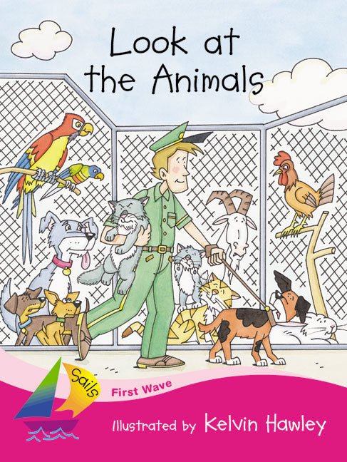 First Wave - Set 2: Look at the Animals (Reading Level 1 / F&P Level A)