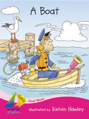 First Wave - Set 2: A Boat (Reading Level 1 / F&P Level A)