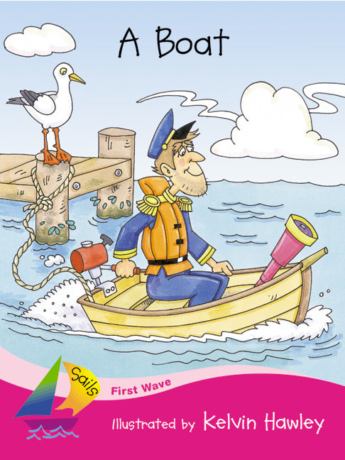 First Wave - Set 2: A Boat (Reading Level 1 / F&P Level A)