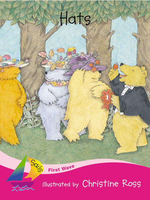 First Wave - Set 2: Hats (Reading Level 2 / F&P Level B)