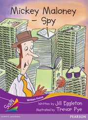Sails - Fluency Level, Set 2 (Purple): Mickey Maloney Spy (Reading Level 27 / F&P Level R)