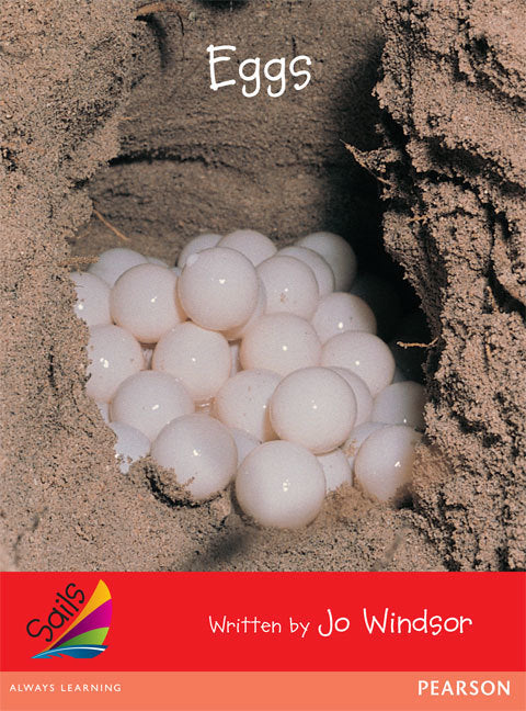 Sails - Early Level 1, Set 2 (Red): Eggs (Reading Level 3 / F&P Level C)