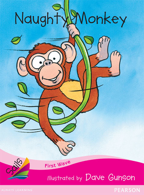 First Wave - Set 3: Naughty Monkey (Reading Level 1 / F&P Level A)