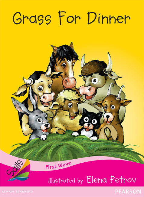 First Wave - Set 3: Grass for Dinner (Reading Level 1 / F&P Level A)