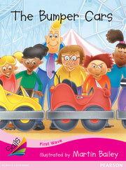 First Wave - Set 3: The Bumper Cars (Reading Level 1 / F&P Level A)
