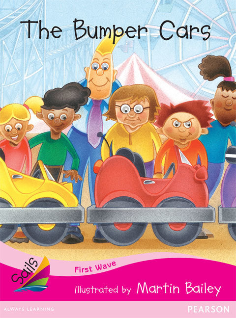 First Wave - Set 3: The Bumper Cars (Reading Level 1 / F&P Level A)