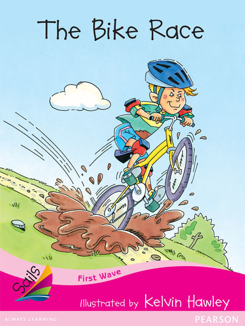 First Wave - Set 3: The Bike Race (Reading Level 1 / F&P Level A)
