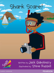 Sails - Additional Fluency (Purple): Shark Scare (Reading Level 19 / F&P Level K)