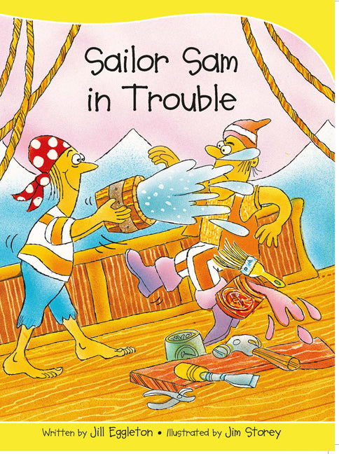 Sails - Take-Home Library (Set B): Sailor Sam in Trouble (Reading Level 9 / F&P Level F)