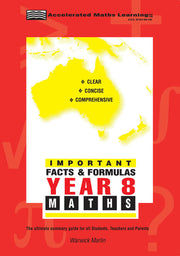 Facts and Formulas Year 8 (All levels)