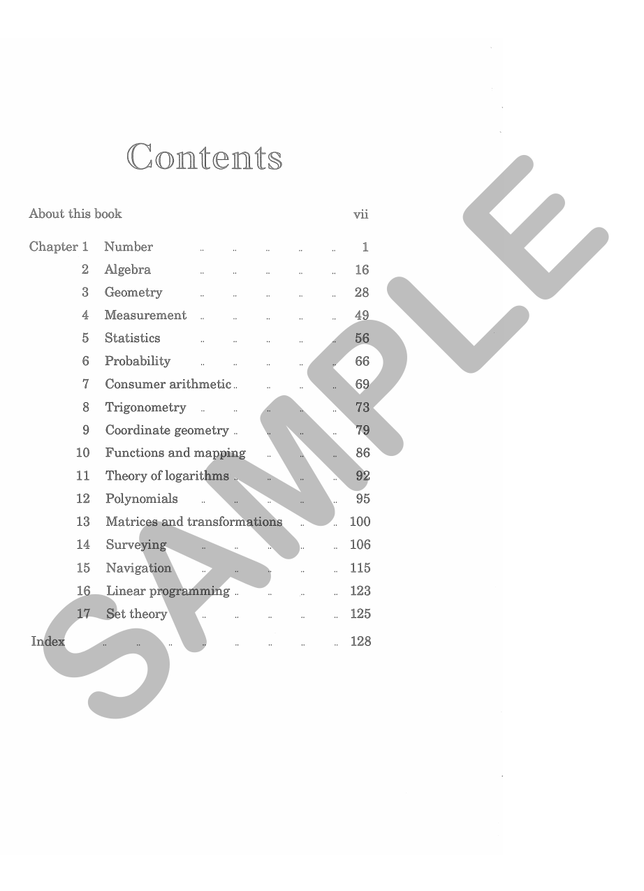 Maths Handbook 2nd Edition sample page