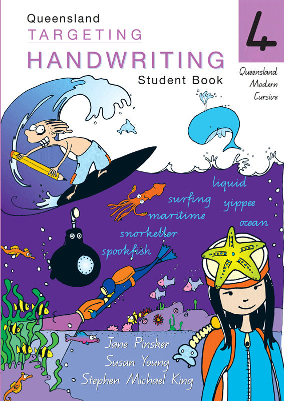 Targeting Handwriting QLD - Student Book: Year 4
