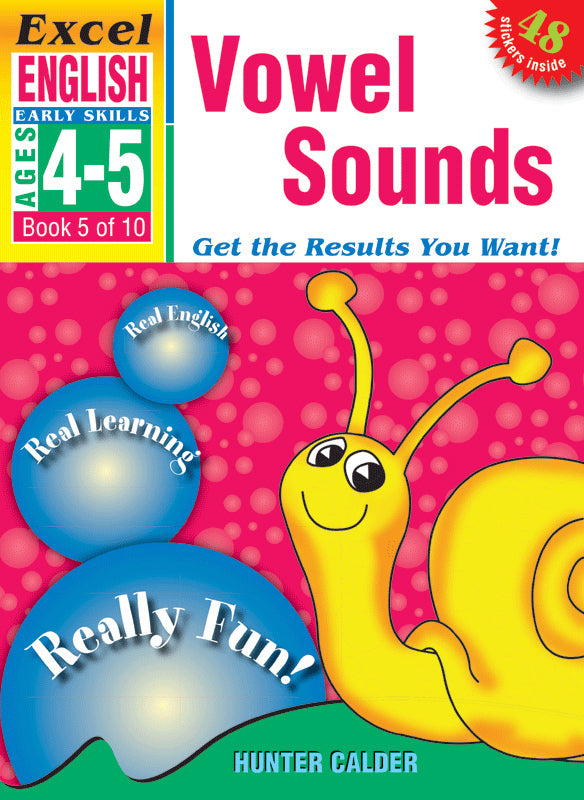 Excel Early Skills - English: Book 5 - Vowel Sounds