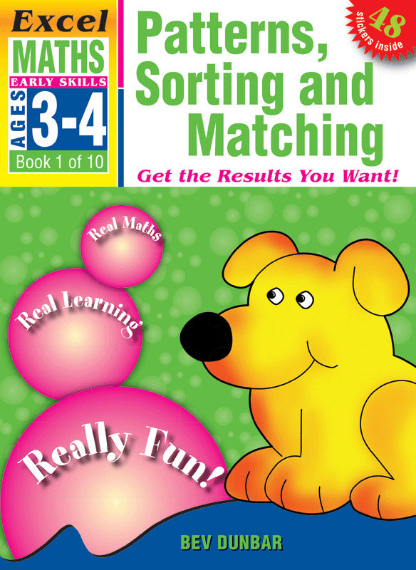 Excel Early Skills - Maths: Book 1 - Patterns, Sorting and Matching