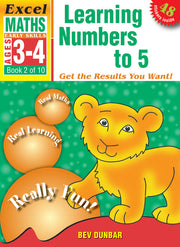 Excel Early Skills - Maths: Book 2 - Learning Numbers to 5