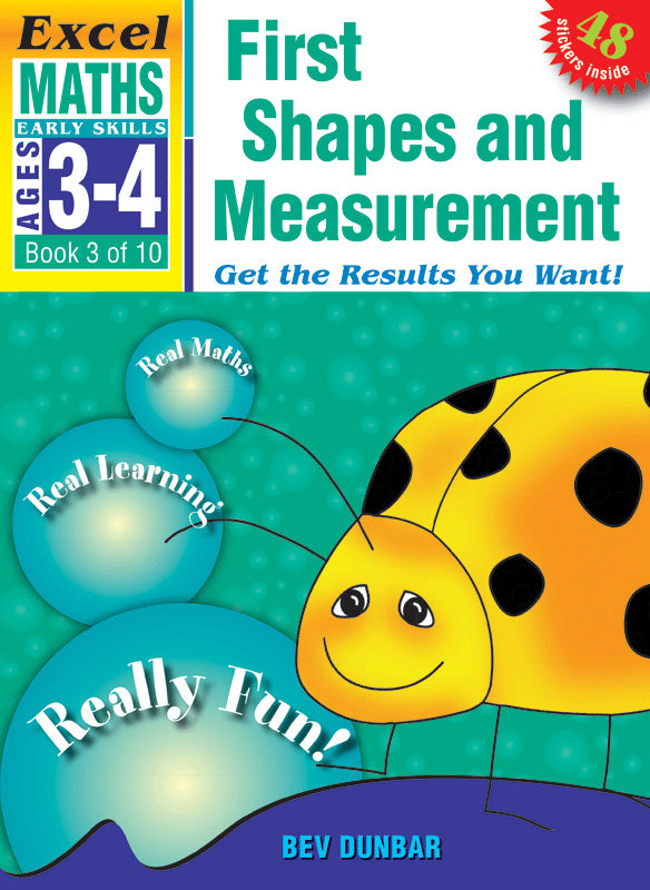 Excel Early Skills - Maths: Book 3 - First Shapes and Measurement