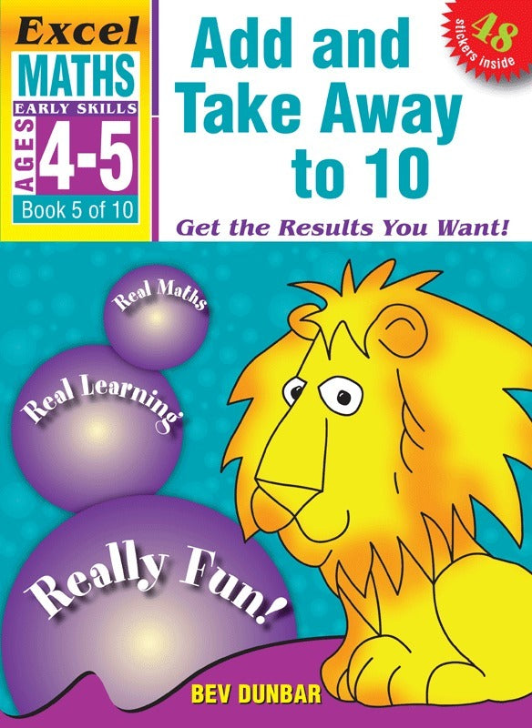 Excel Early Skills - Maths: Book 5 - Add and Take Away to 10