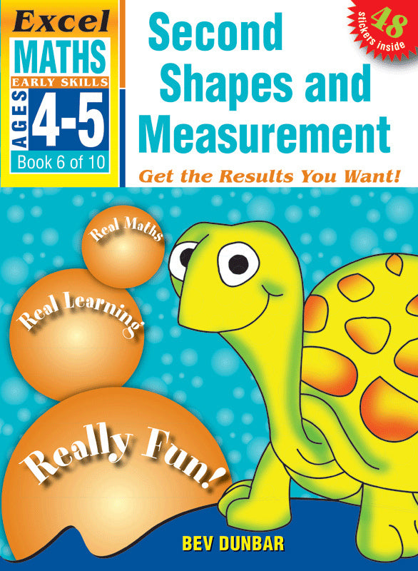 Excel Early Skills - Maths: Book 6 - Second Shapes and Measurement