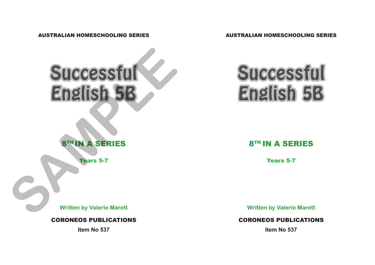 Successful English 5B sample page