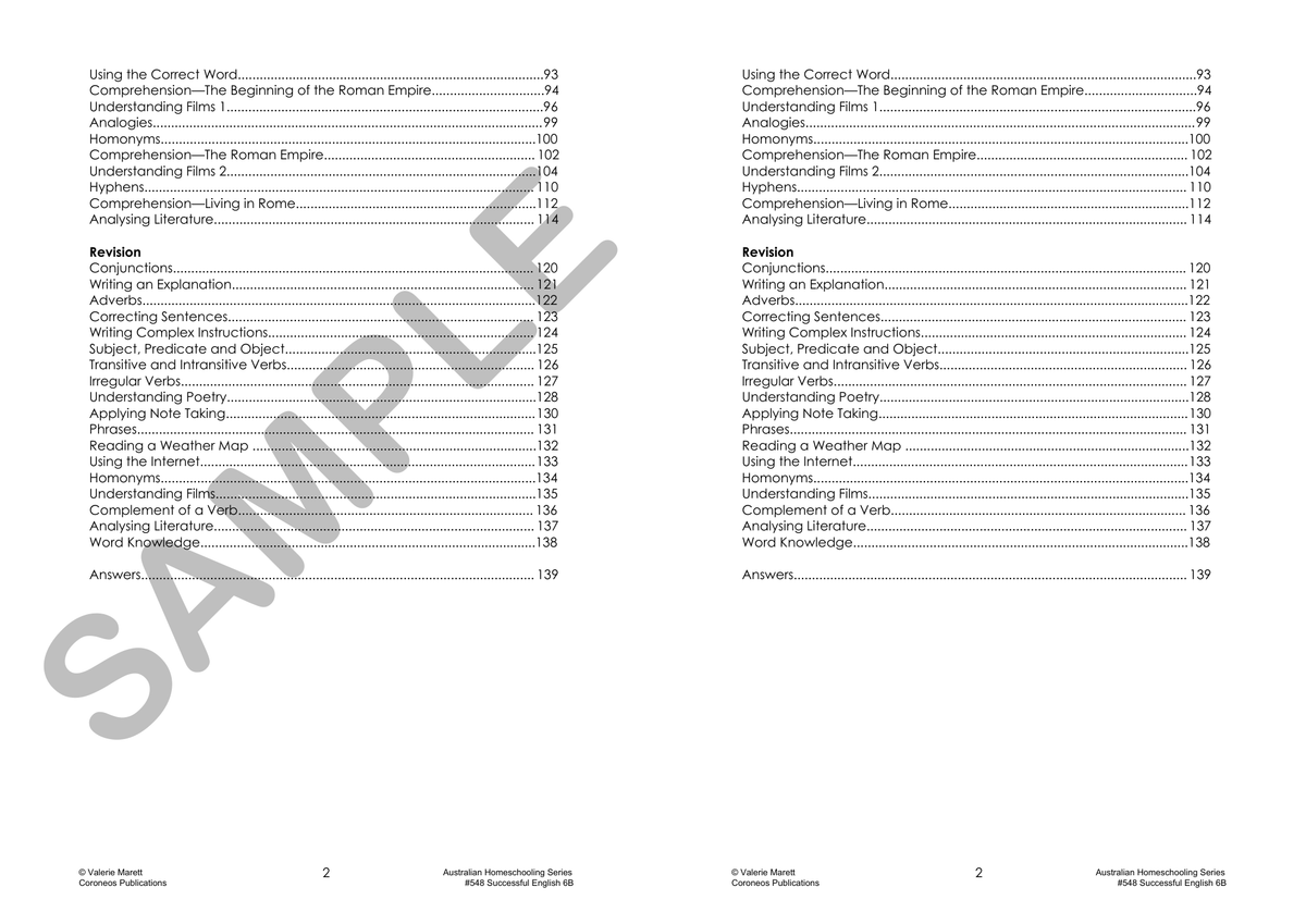 Successful English 6B (Years 6-8) sample page