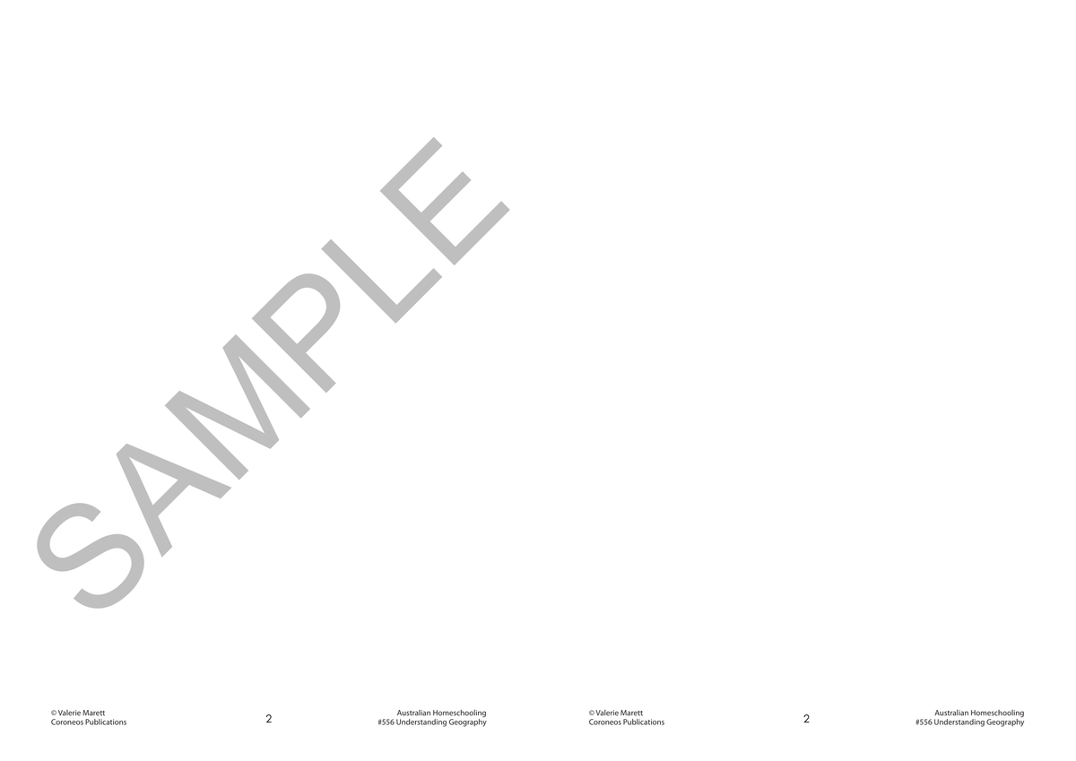 Understanding Geography sample page