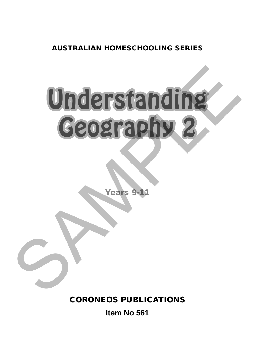 Understanding Geography 2 sample page