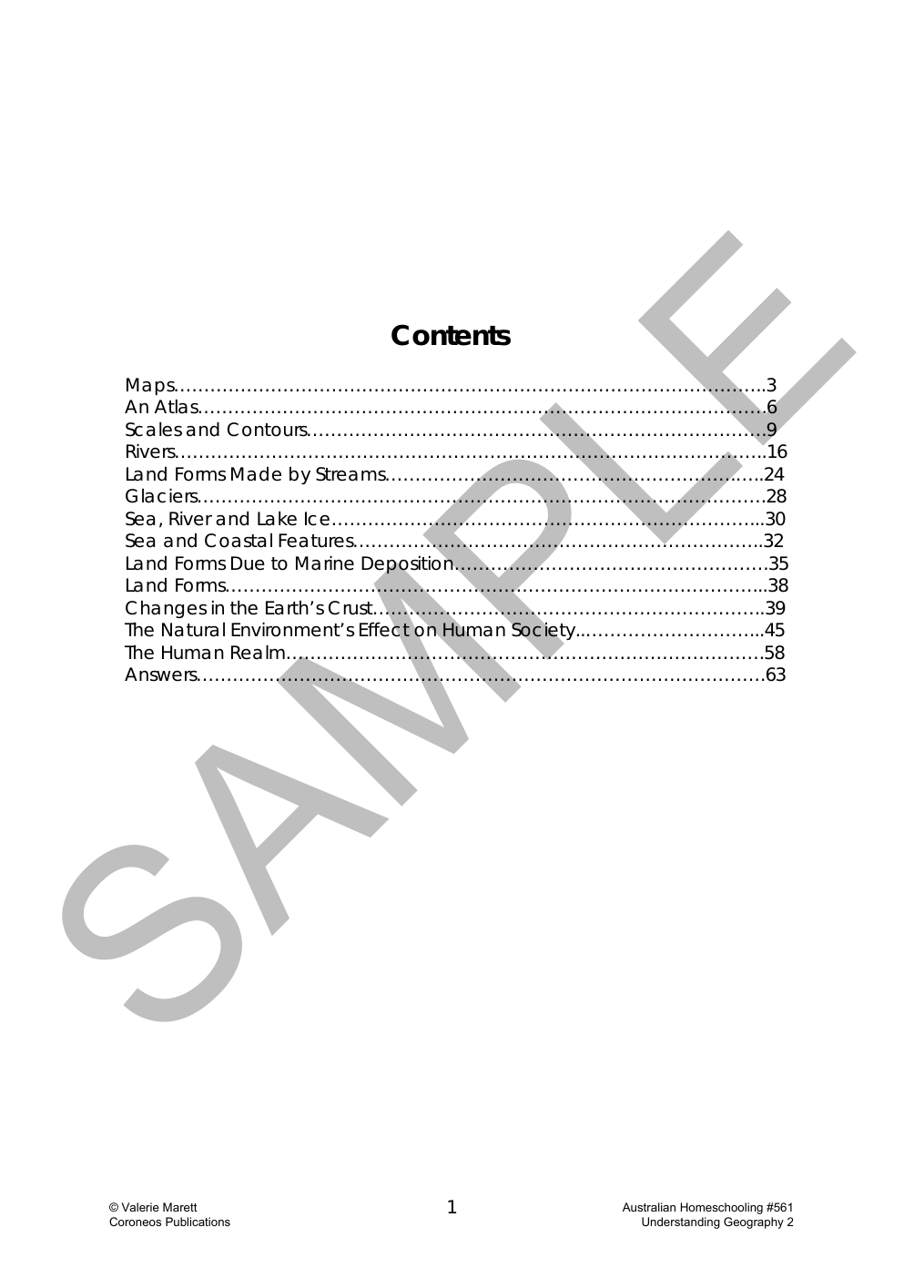 Understanding Geography 2 sample page