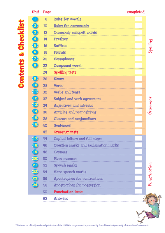 Back to Basics - NAPLAN* Language Conventions: Year 3