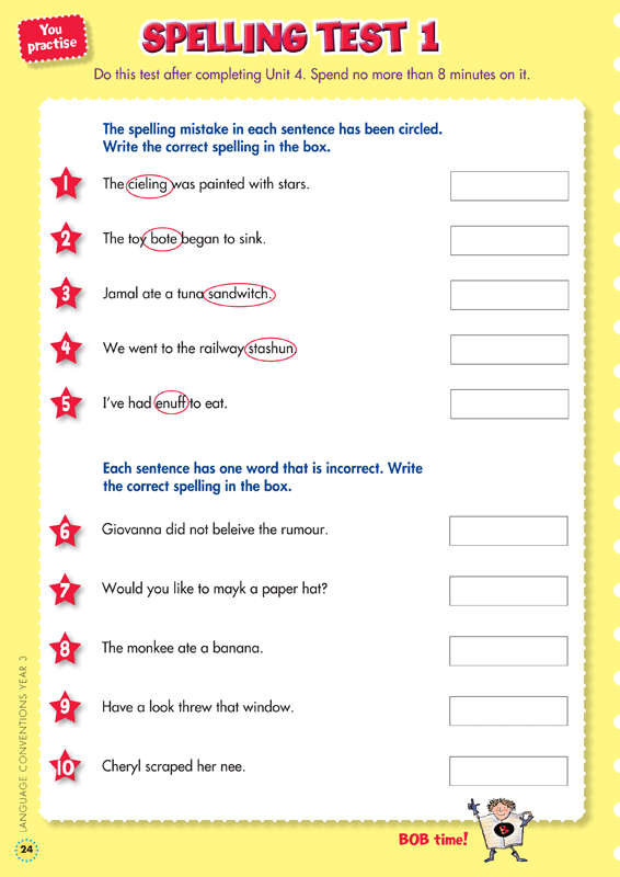 Back to Basics - NAPLAN* Language Conventions: Year 3