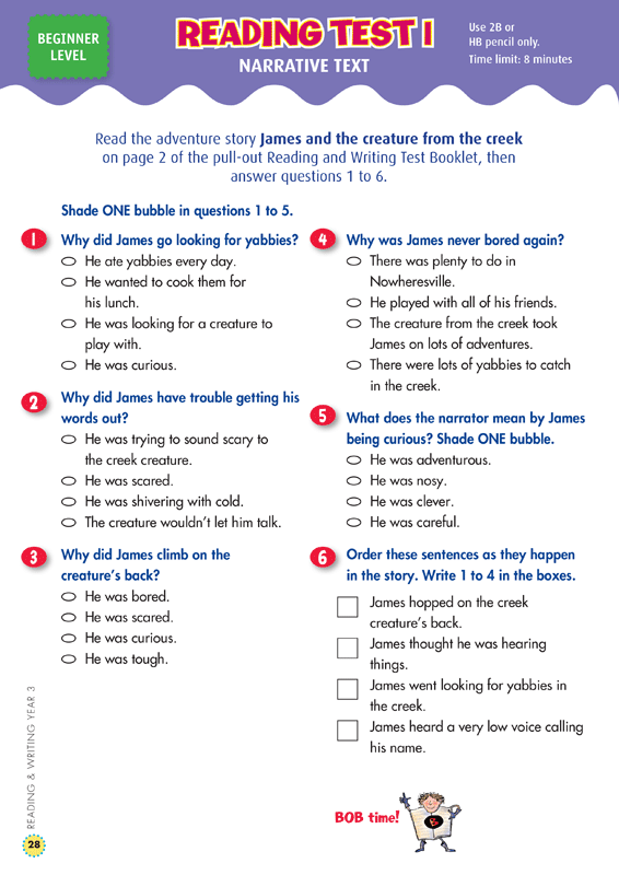 Back to Basics - Reading and Writing: Year 3