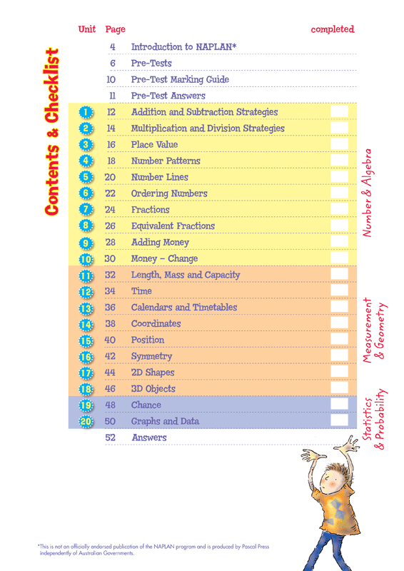 Back to Basics - NAPLAN* Naplan Numeracy: Year 3