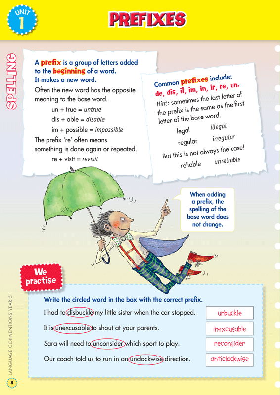 Back to Basics - NAPLAN* Language Conventions: Year 5