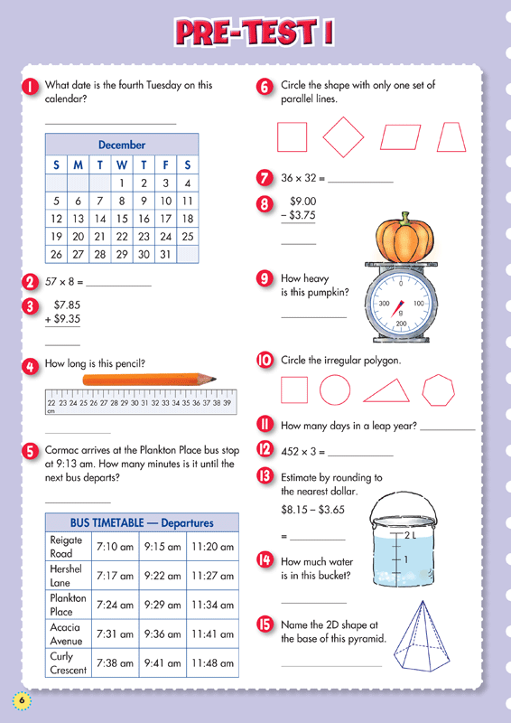 Back to Basics - NAPLAN* Naplan Numeracy: Year 5