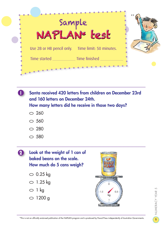 Back to Basics - NAPLAN* Naplan Numeracy: Year 5