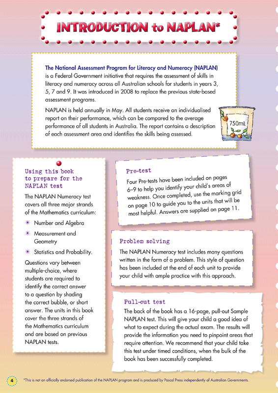 Back to Basics - NAPLAN* Naplan Numeracy: Year 5