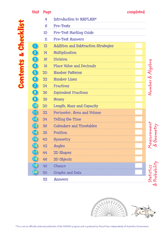 Back to Basics - NAPLAN* Naplan Numeracy: Year 5