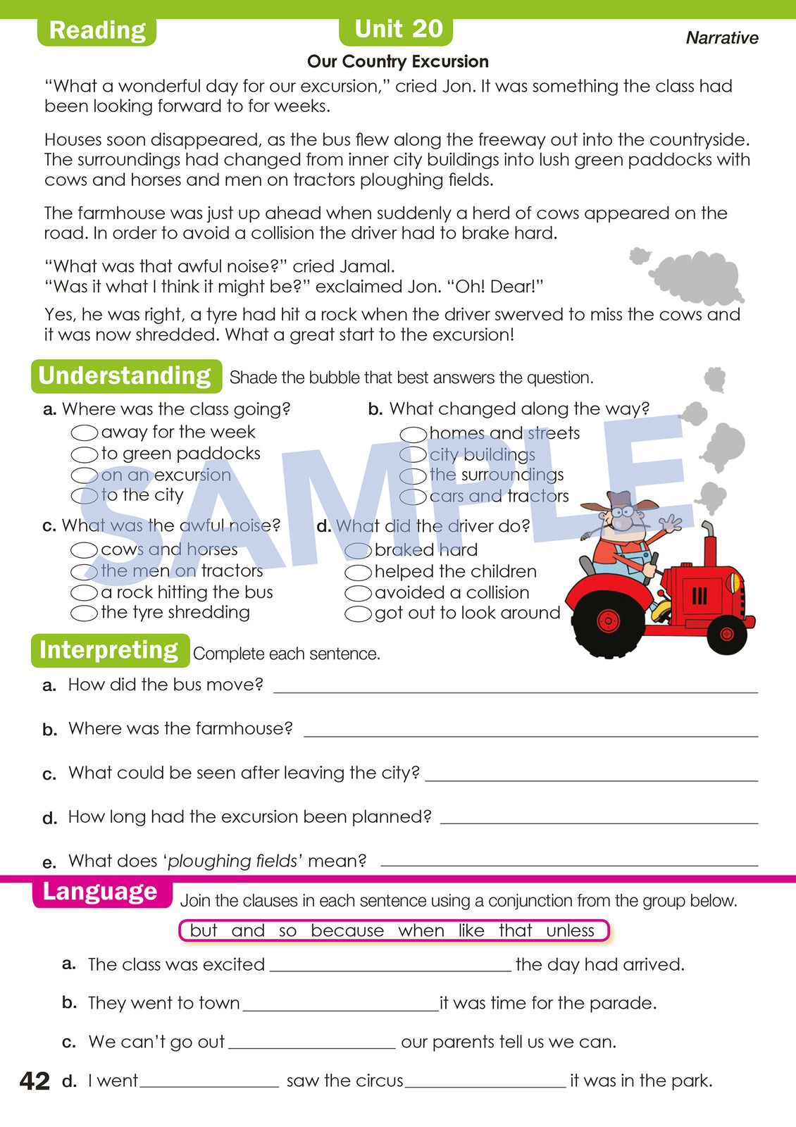 Time for Homework - Year 3