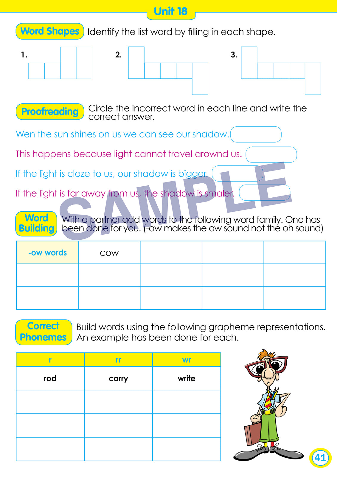 Time for Spelling - Year 1