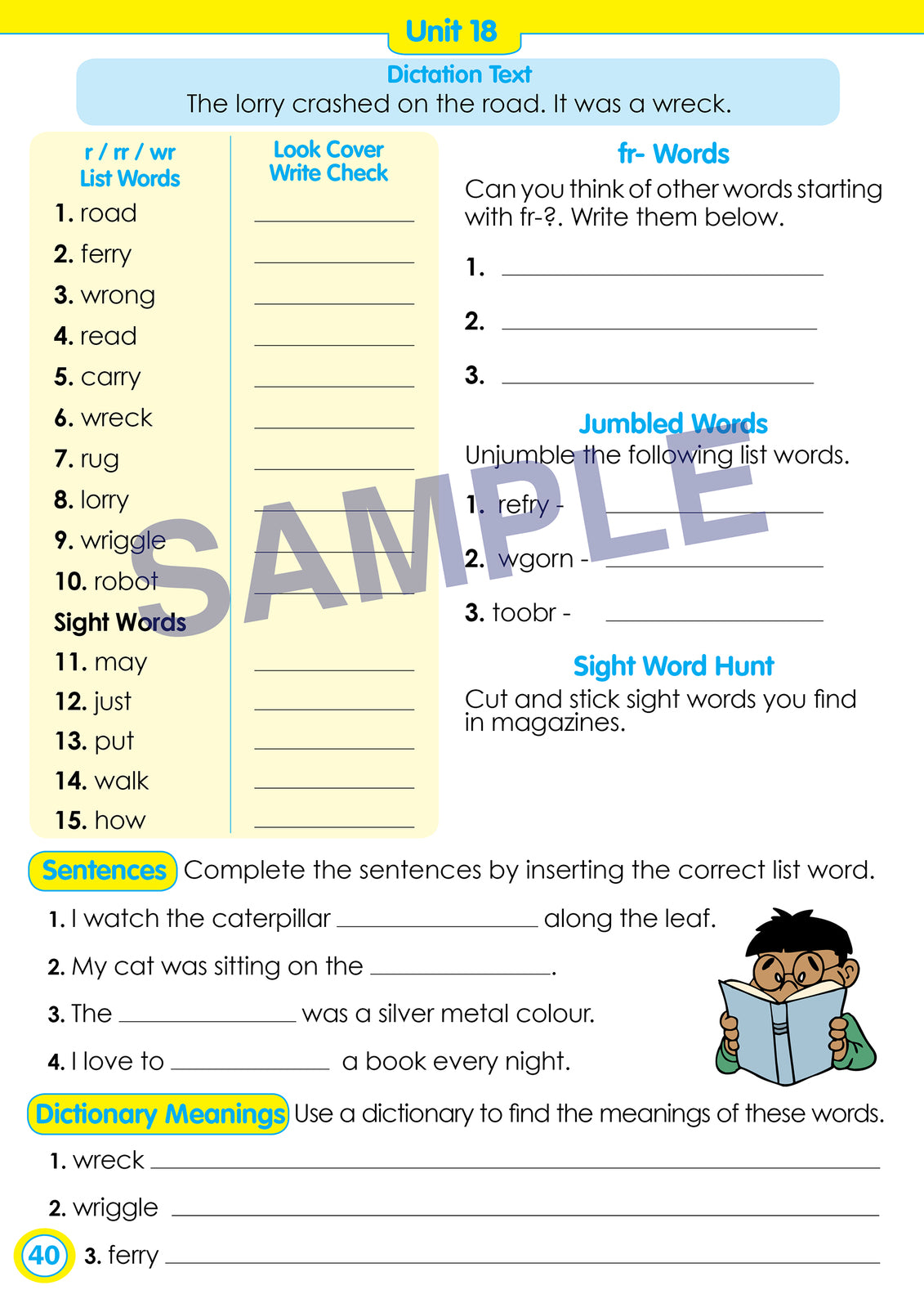Time for Spelling - Year 1