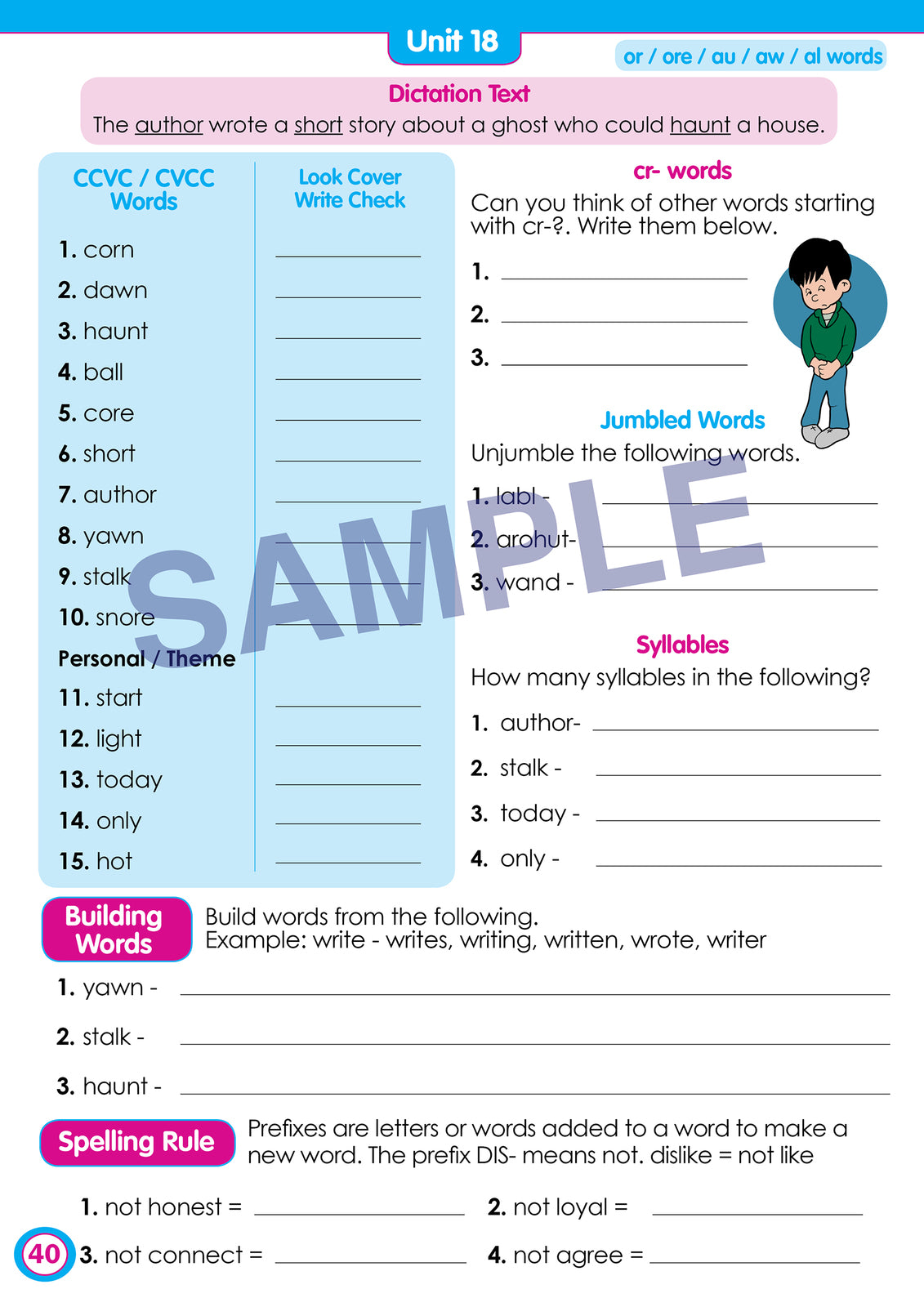 Time for Spelling - Year 2