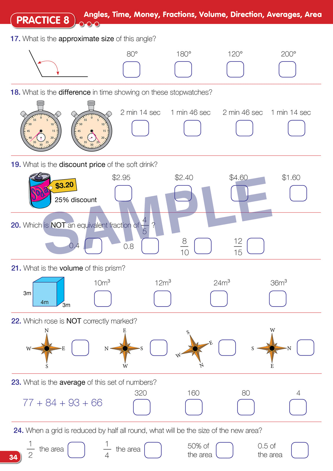 Time for NAPLAN - Maths Practice: Year 5