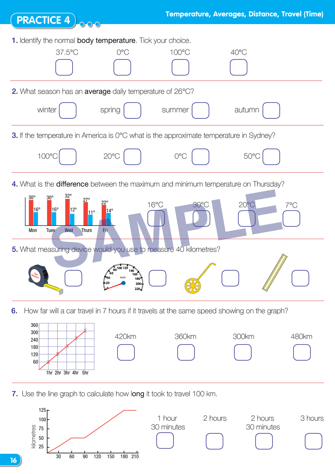 Time for NAPLAN - Maths Practice: Year 7