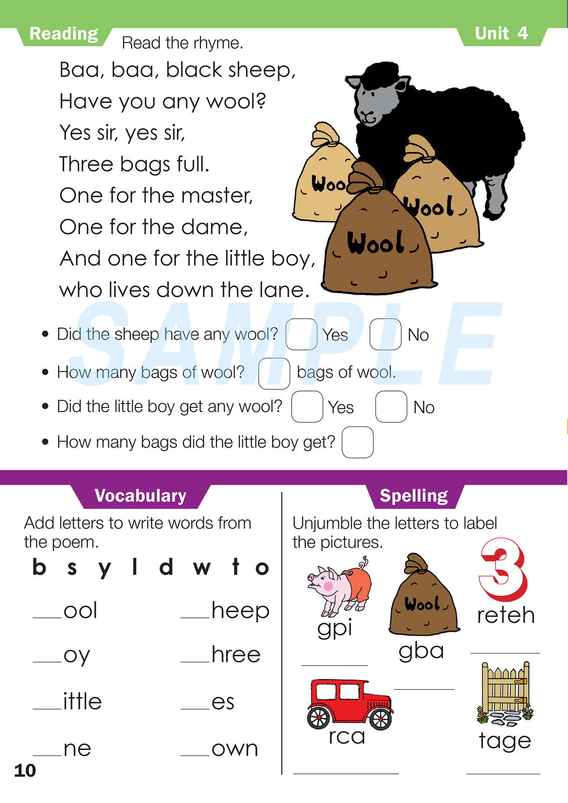 Time for Relief Teaching - Year 1