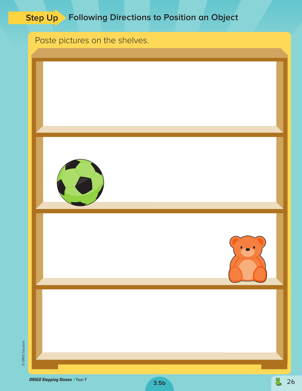 Stepping Stones - Student Journal: Foundation sample page