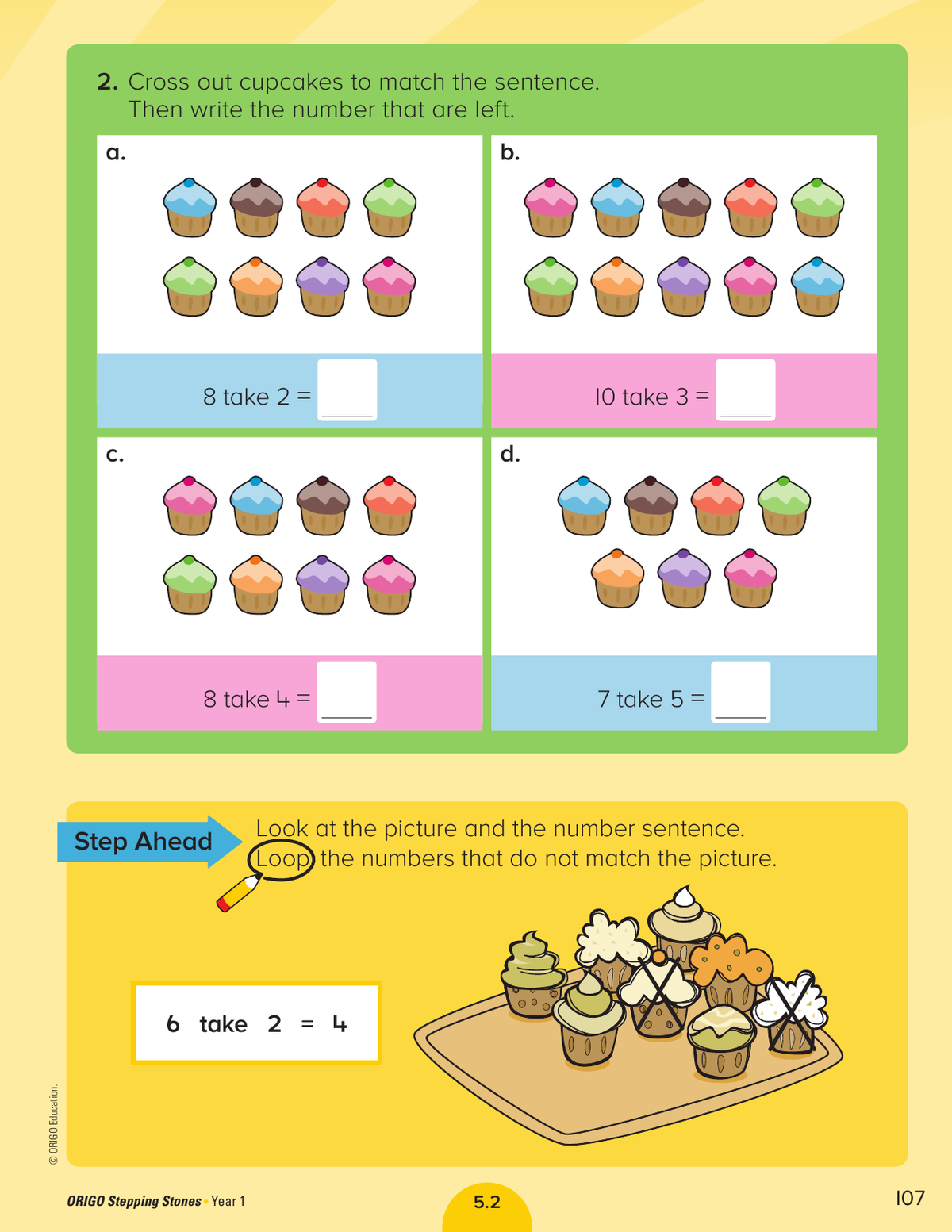 Stepping Stones - Student Journal: Year 1 sample page