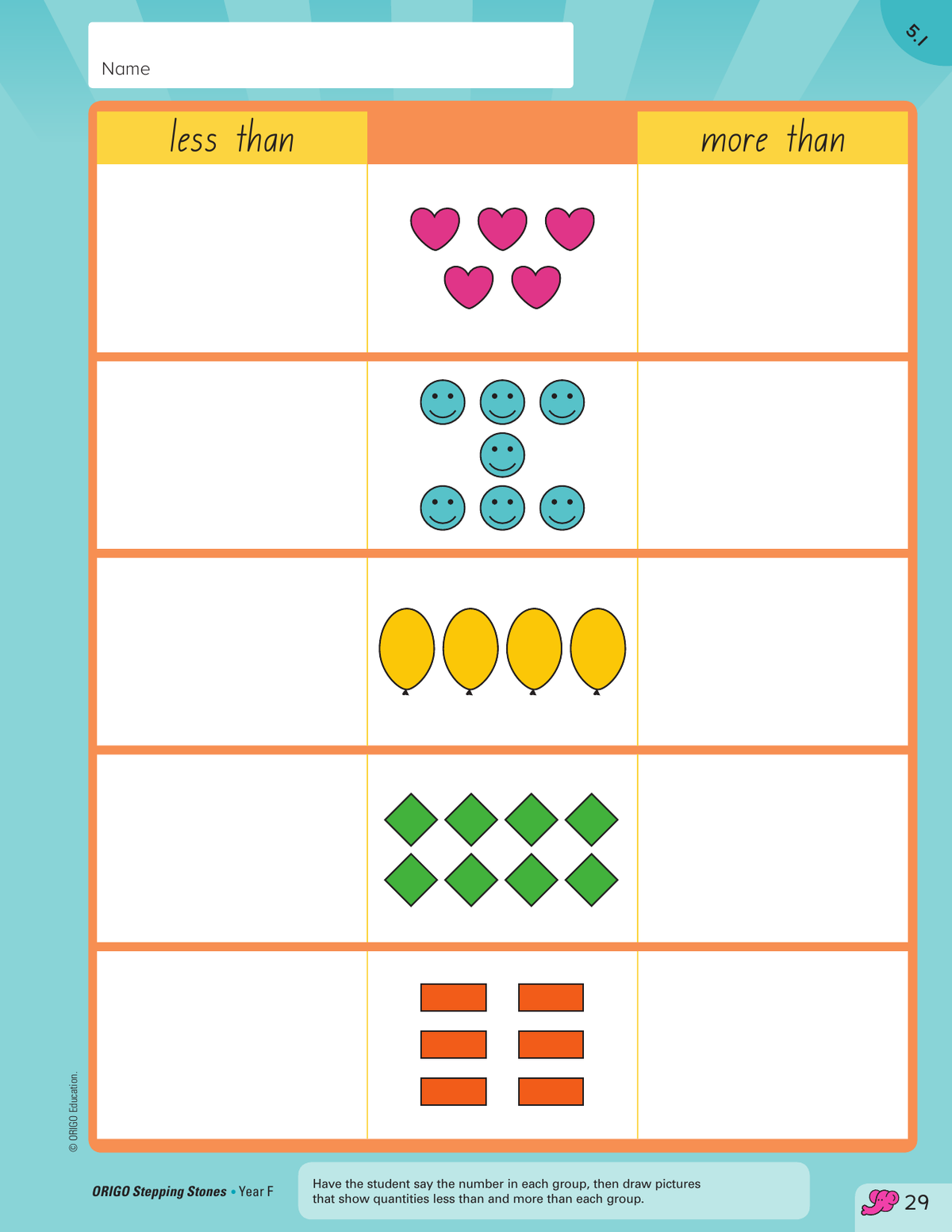 Stepping Stones - Student Practice Book: Foundation sample page