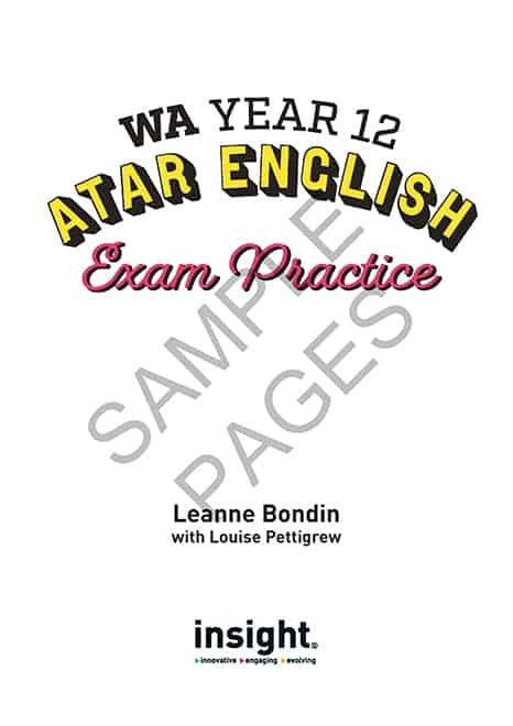 WA Year 12 ATAR English Exam Practice