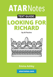 ATAR Notes Text Guide - Looking for Richard by Al Pacino