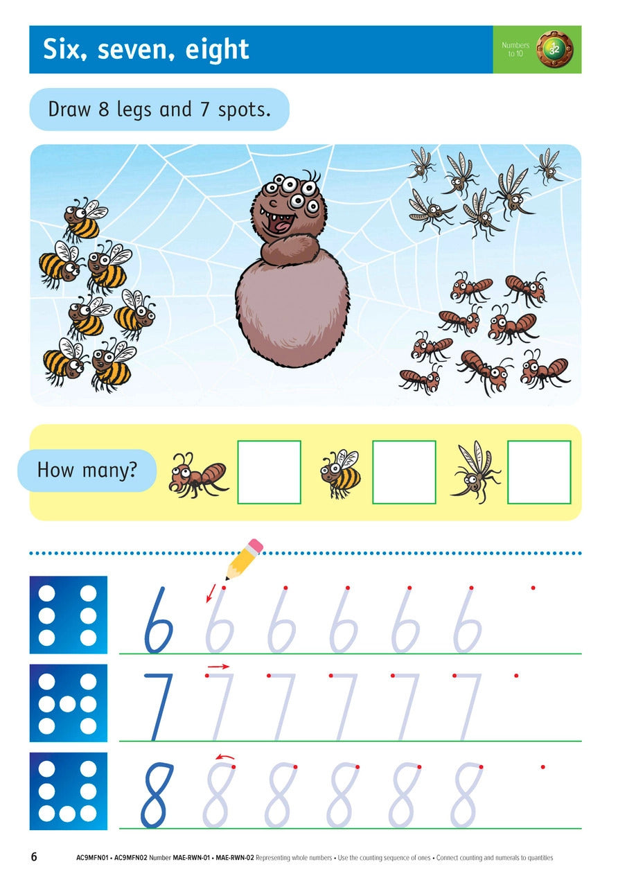 Targeting Maths NSW Curriculum Edition - Student Book: Kindergarten