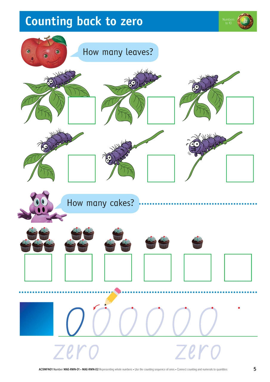 Targeting Maths NSW Curriculum Edition - Student Book: Kindergarten